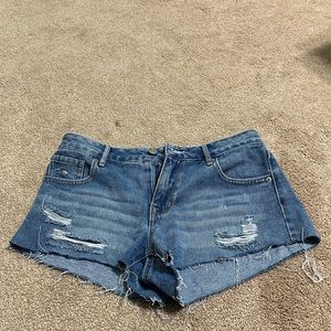 Pacsun low rise jean shorts